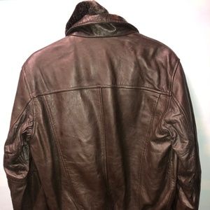 Ceralli genuine leather bomber